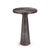 Metal Regina Andrew Ellis Aluminum Table, Blackened Zinc For Sale - Image 7 of 7