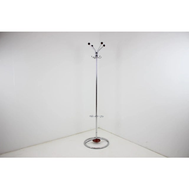 - Made in Czechoslovakia - Made of chrome - Chrome parts have some wear - Swivel top - Good, original condition.