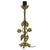 Gold Art Nouveau Style Floral Table Lamp in Brass, 1950s For Sale - Image 8 of 16