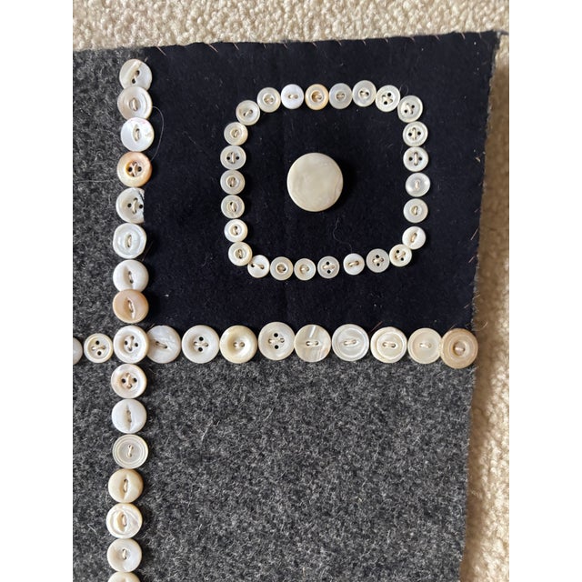 Northwest Style Indian Button Blanket For Sale - Image 9 of 12