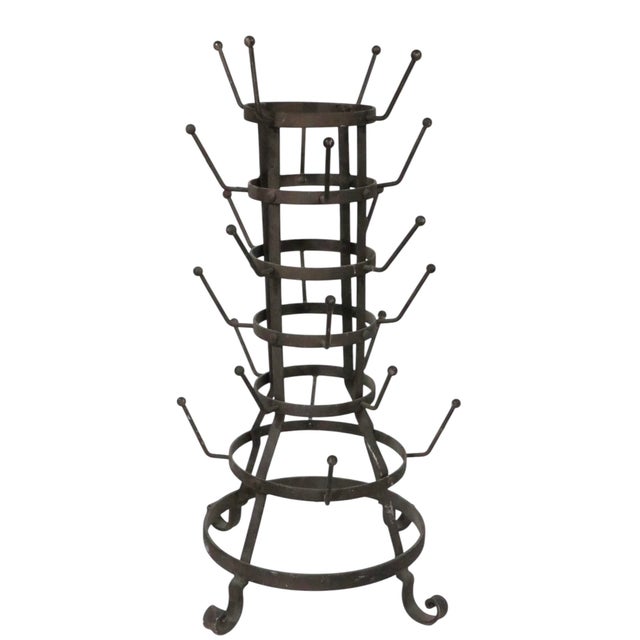 French French Wine Bottle Tree C 1900/1920 For Sale - Image 3 of 14