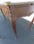 French Late 1800s Large Inlay Leather Top Partner Extension Desk 6431 For Sale - Image 14 of 18