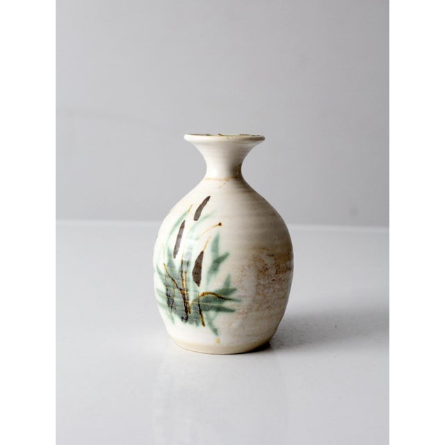 Vintage Clouds of Folsom Studio Pottery Vase For Sale - Image 4 of 9