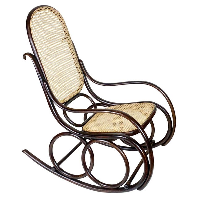 Rocking Chair by Jacob & Josef Kohn, 1900 For Sale - Image 11 of 11
