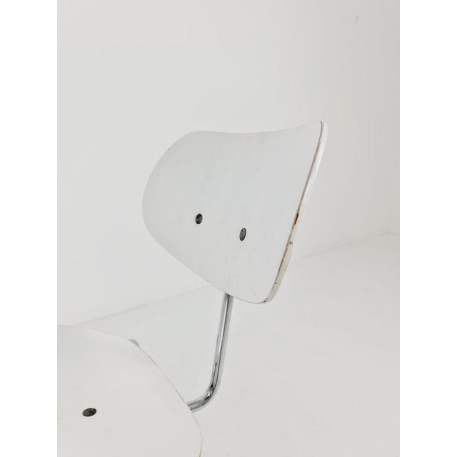 Textile Austrian Model SE 68 Chair by Egon Eiermann for Wilde & Spieth For Sale - Image 7 of 11
