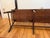 Ebony Antique American Deacons Bench For Sale - Image 8 of 12