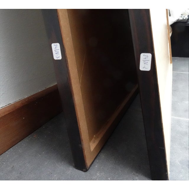 Compositions, 1970s, Large Aquatint Etchings, Framed, Set of 2 For Sale - Image 10 of 18