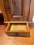 19th Century Antique French Writing Desk With Unusual Velvet Footrest For Sale - Image 4 of 17