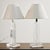 Vintage Acrylic Glass Table Lamps, 1980s, Set of 2 For Sale - Image 11 of 11