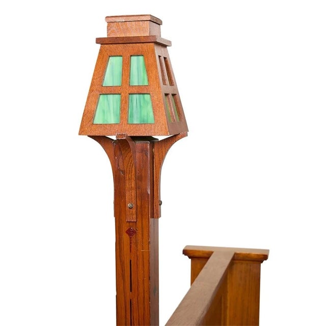 Koehler and Hinrichs Arts and Crafts Soda Fountain Booth With Table Minnesota For Sale - Image 11 of 12