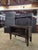 Unique 19th Century Oak Carved English Sideboard/Buffet With Tall Back For Sale - Image 10 of 11