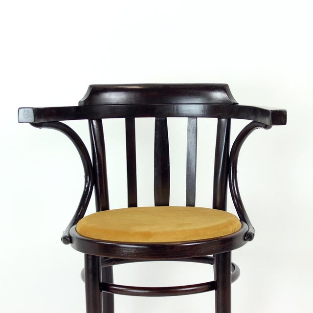 Bentwood Armchair from Ton, Czechoslovakia, 1950s For Sale - Image 3 of 14