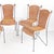 Wicker and Iron Dining Table and Chairs, 1970s, Set of 5 For Sale - Image 11 of 17