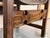 19th Century Spanish Colonial Altar Carved Armchair With Leather Seat and Back For Sale - Image 12 of 12
