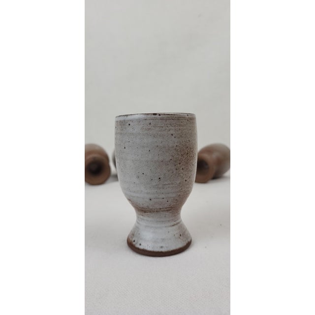 Stoneware Coffee Service by Jeanne & Norbert Pierlot, 1970s, Set of 7 For Sale - Image 6 of 18