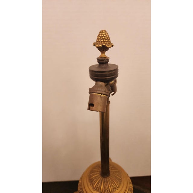 Mid 18th Century Louis XVI Gilt Bronze Lamp, Unwired For Sale - Image 4 of 7