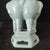 Ceramic Chinese Ceramic Vase,Ru Ware Celadon Glaze Porcelain Vase Hand Carved Elephant Pattern For Sale - Image 7 of 9
