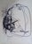 Ferdinando Meccani (1937 - 2018), work on paper, 1969. In the late 1960s, Ferdinando created several works of art using...