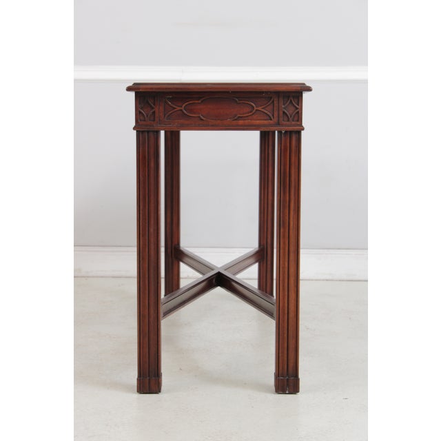 Henkel Harris Henkel Harris Model 5721 Mahogany Sofa Table For Sale - Image 4 of 13