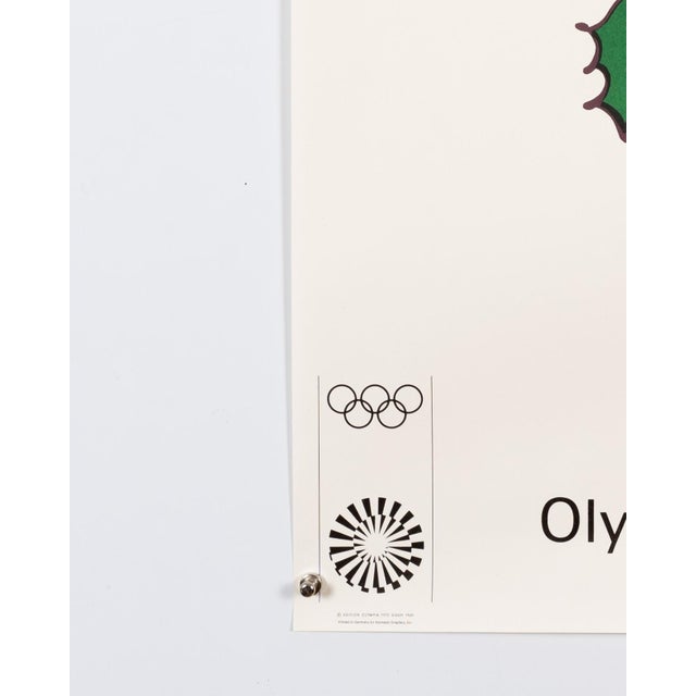 Lithograph Munich Olympics 1972 Poster from Charles Lapicque, 1971 For Sale - Image 6 of 9