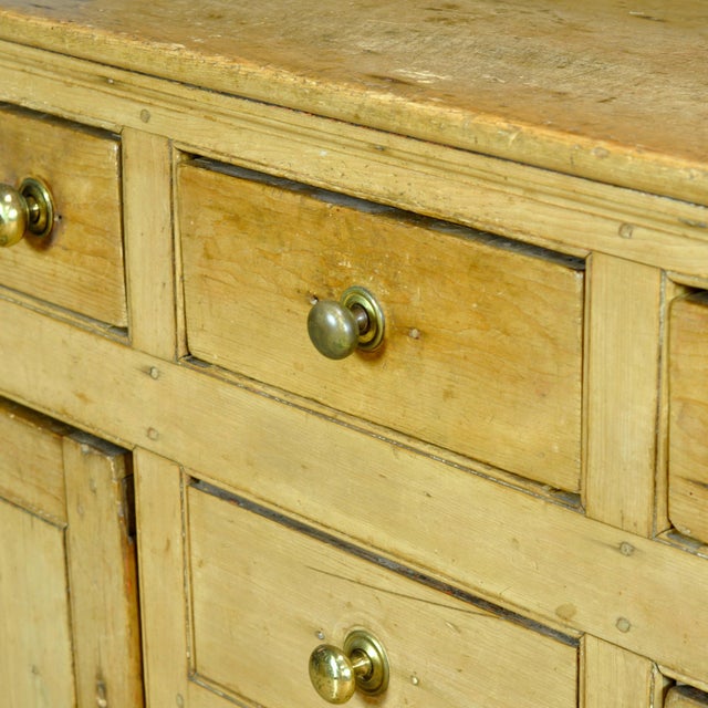 Antique Cabinet in Pine, 1850 For Sale - Image 6 of 15