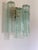 Italian Wall Light Green “Tronchi” Murano Glass Wall Sconce For Sale - Image 6 of 12
