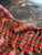 Custom Plaid Silk-Style Taffeta Balloon Shade With Original Lift Hardware, 60” For Sale - Image 14 of 17