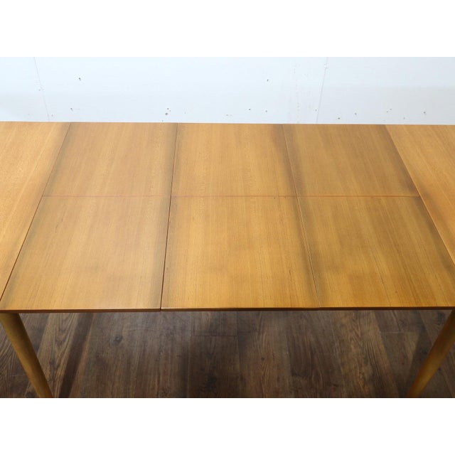 Mid Century Modern Extending Dining Table by Morris of Glasgow 8 Seater For Sale - Image 4 of 15