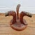 Tribal Stool with Brass Details, 1950s For Sale - Image 4 of 8