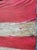 1980s Monumental Custom Made Hand Painted Draped Canvas Distressed American Flag Hope Wall Painting Art For Sale - Image 13 of 17