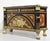 French Louis XVI Trophy Commode à Vantaux Bronze Mounted Marble Top Lion's Paw Reproduction of Benneman and Stöckel For Sale - Image 3 of 12