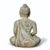Antique Stone Buddha Statue Hand Carved 19th Century Tang Style For Sale - Image 17 of 17