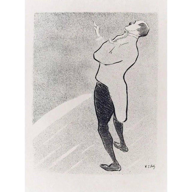 Kam-Hill - Original Lithograph on Japan Paper by H.-G. Ibels - 1893 1893 For Sale - Image 3 of 3