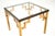 1960s Vintage French Brass Side Table, 1960s For Sale - Image 5 of 7