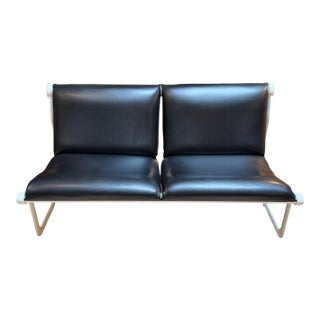 1970s Sling Settee by Bruce Hannah and Andrew Morrison for Knoll For Sale