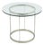 Vintage Custom Fabricated Stainless Steel Side Table For Sale