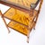 Goldenrod Mid Century Regency Style Three Tiered Stand For Sale - Image 8 of 10