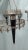 Vintage candelabra chandelier, 19" across, each of the 6 removable candle holders is 8" tall. This was purchased many...
