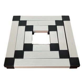 Postmodern Danish Trivet Coasters by Jorgen Meldgaard for Menu, 1980s, Set of 3 For Sale