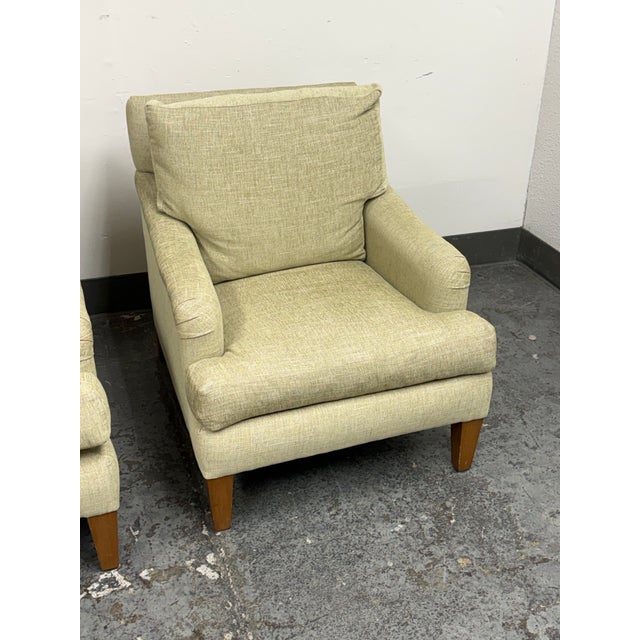Patricia Edward Bespoke Armchairs, Pair For Sale In San Francisco - Image 6 of 12