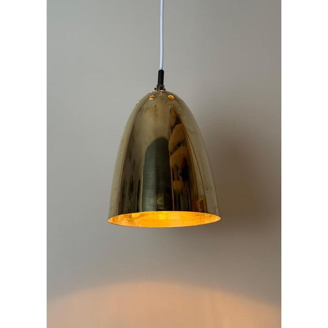Brass Church Pendant Light, 1960s For Sale - Image 12 of 14