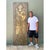 Vintage Monumental Knight Brass Rubbing For Sale - Image 12 of 12