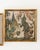Chinoiserie Pair of Framed Thai Rubbing-Style Wall Art in Bamboo-Style Frames For Sale - Image 3 of 4