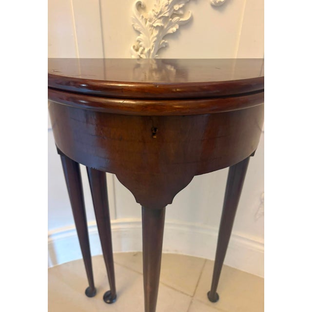 Late 19th Century Antique Victorian Mahogany Side Table, 1880 For Sale - Image 5 of 15
