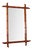 French Faux Bamboo Mirror, 1890s For Sale