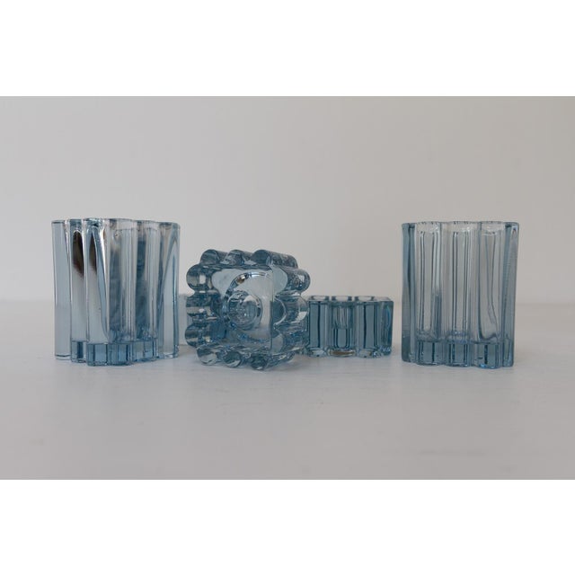 Danish Arcade Glass by Christel Holmgren-Exner for Holmegaard, 1960s. Set of 5. Scandinavian Mid-Century Modern "Arcade"...