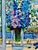 1980s Michel-Henry “Delphiniums” Artist’s Proof Serigraph e.a. 5/50 For Sale - Image 4 of 18