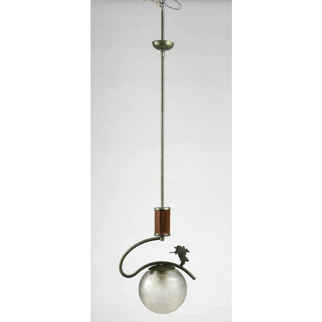 Art Deco Ceiling Light For Sale - Image 6 of 9