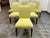 Neoclassical Hickory Chair Company Cabriole Side Dining Chairs in Kravet Limeade Mohair, Set of Six For Sale - Image 3 of 12