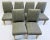 Mid-Century Modern Mid-Century Modern Custom Style Upholstered Dining Chairs, S/10 For Sale - Image 3 of 12